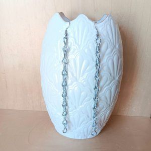 Chain Earrings Long Earrings Silver Chainlink Jewelry NEW